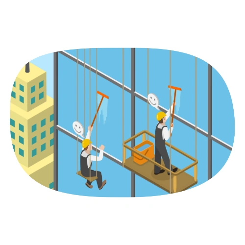 Glass and window cleaning service in Chennai for offices and buildings